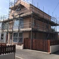 Domestic Scaffolding Job Ilfracombe Domestic Scaffolding Job Ilfracombe