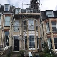 Scaffolding for a lovely client in Ilfracombe Scaffolding for a lovely client in Ilfracombe