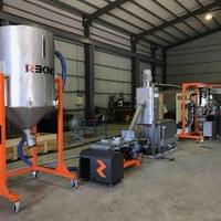 plastic recycling machine, plastic recycle machine, single extruder, REKNO plastic recycling machine, plastic recycle machine, single extruder, REKNO