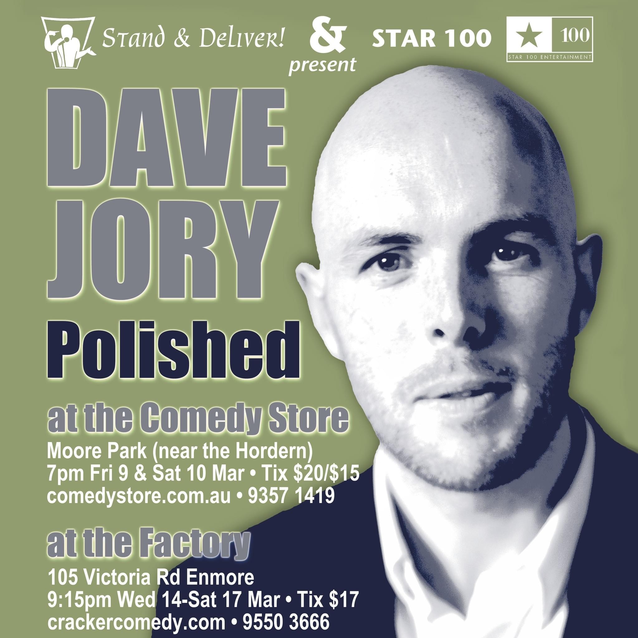 Dave Jory is Polished (production, design) Dave Jory is Polished (production, design)