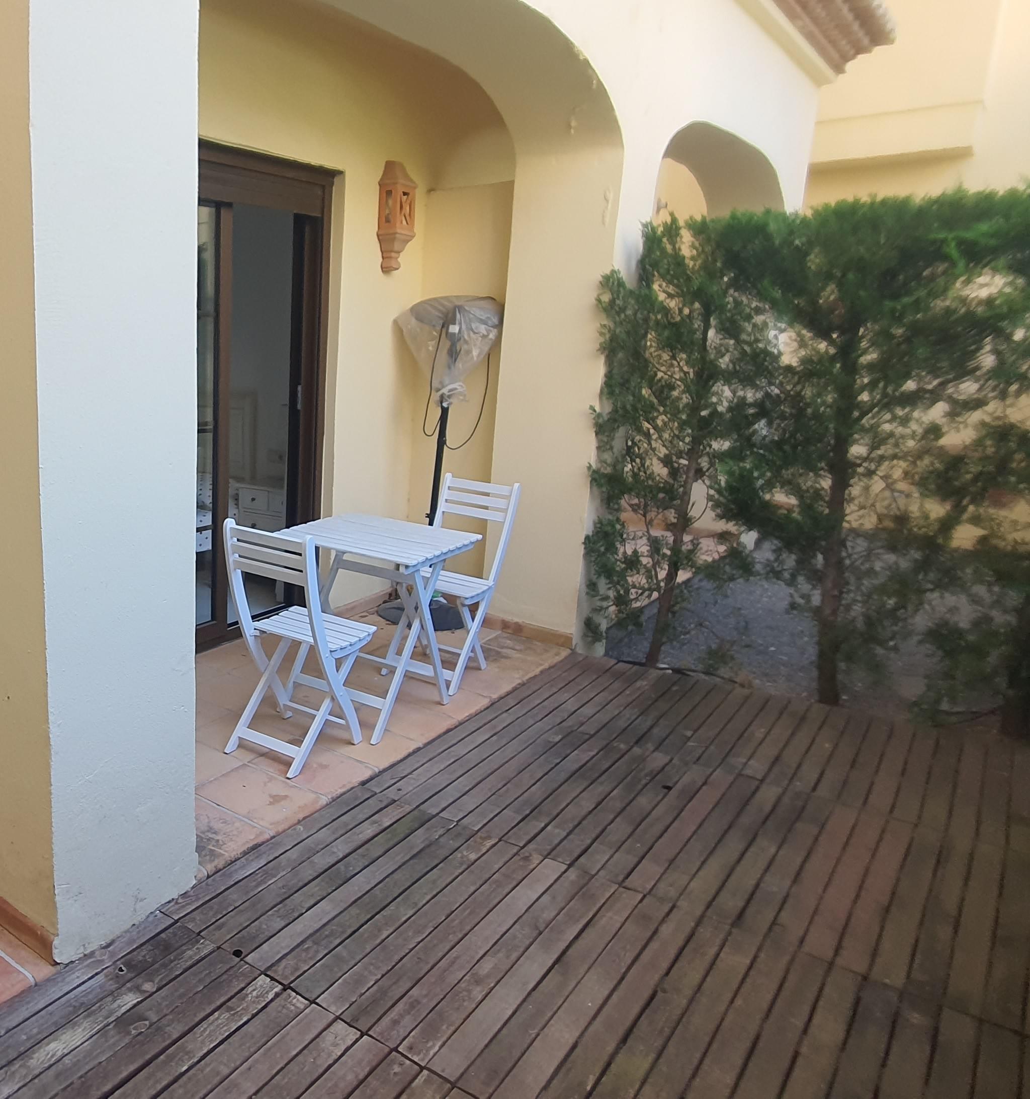 Backyard terrace Backyard terrace