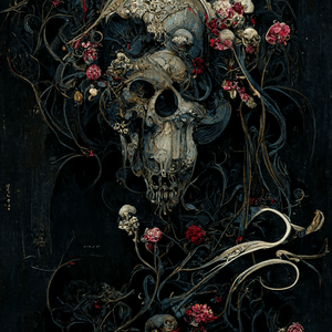 My Take on the Grateful Dead posters by Stanley Mouse - whom I worked with at Smart Bomb Interactive on a game about monster racers.