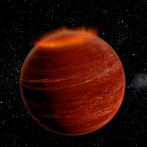 Brown Dwarf with Aurora Brown Dwarf with Aurora