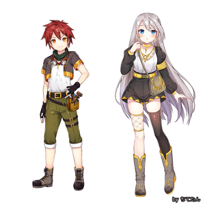 アッシュとミリア by ちてたん 様 アッシュとミリア by ちてたん 様