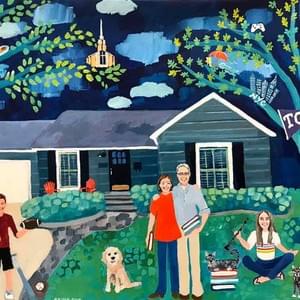 16x20 acrylic on canvas