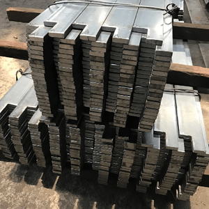 フラットバー切欠き加工 フラットバー切欠き加工