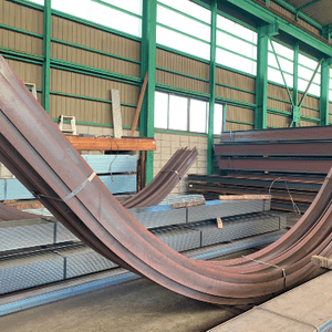 Iビーム曲げ加工製品 Iビーム曲げ加工製品