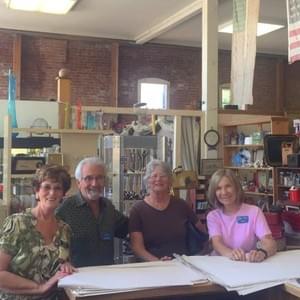 The friendly team of antiques experts here at Whistlestop Antiques in Santa Rosa