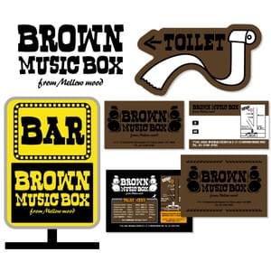 BROWN MUSIC BOX for  Mellow Mood (@Tokyo,Japan)  BROWN MUSIC BOX for  Mellow Mood (@Tokyo,Japan)