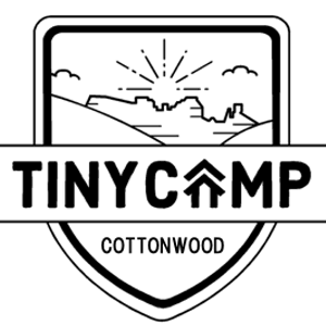 TinyCamp Cottonwood Logo TinyCamp Cottonwood Logo