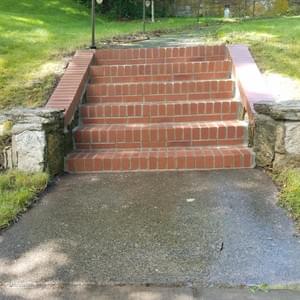 New Brick Staircase New Brick Staircase