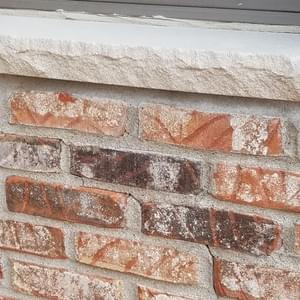 New Brick on side of home New Brick on side of home