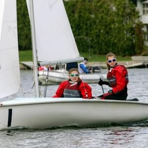 420 2-person dinghy