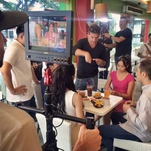 On the set at Dimsum Break