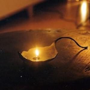 オイルランプ Oil Lamp 木の葉1 オイルランプ Oil Lamp 木の葉1