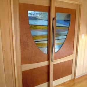 ドアDoor4 Wood Wrought Iron & Stained glass ドアDoor4 Wood Wrought Iron & Stained glass