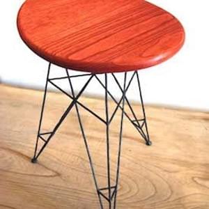 選べる3色 驚きの軽さ「新・桐の軽井沢スツール Version3」約1.0kg Paulownia wood & Iron Stool 選べる3色 驚きの軽さ「新・桐の軽井沢スツール Version3」約1.0kg Paulownia wood & Iron Stool