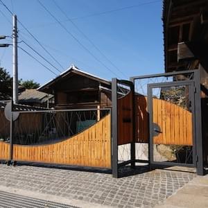 門扉 フェンス House Gate 2 Wrought Iron & Wood 門扉 フェンス House Gate 2 Wrought Iron & Wood