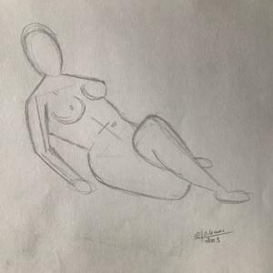 Esquisse Nue 3/4 Esquisse Nue 3/4