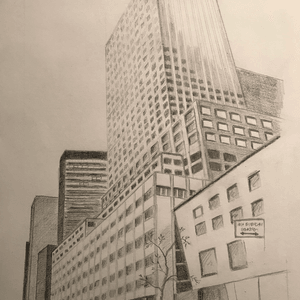 Etude de perspectives - New York Etude de perspectives - New York