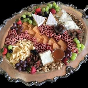 Charcuterie board for wedding reception
