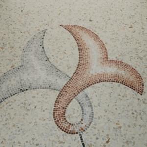Terrazzo con Mosaico