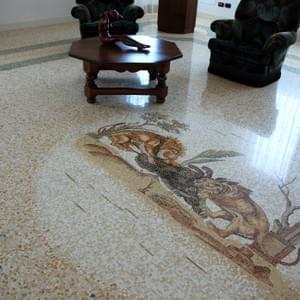 Terrazzo con Mosaico