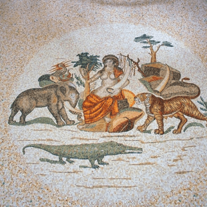 Terrazzo con Mosaico