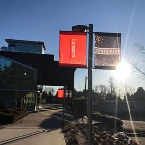 The beautiful campus of Langara College!