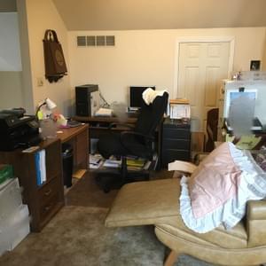 This office had to be closed down and cleared out