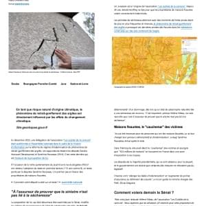 Article du 12 avril 2023 sur le site France 3 région  Article du 12 avril 2023 sur le site France 3 région