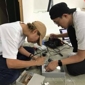 2018.6 毛利悠子「墓の中に閉じ込めたのなら、せめて墓なみに静かにしてくれ」 2018.6 毛利悠子「墓の中に閉じ込めたのなら、せめて墓なみに静かにしてくれ」