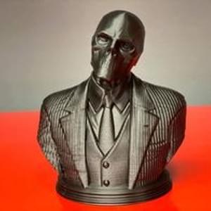 Black Skull Bust  Black Skull Bust