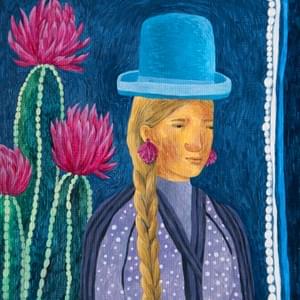 Dream 5 . Acrylic on paper. 7x 5" in Dream 5 . Acrylic on paper. 7x 5" in