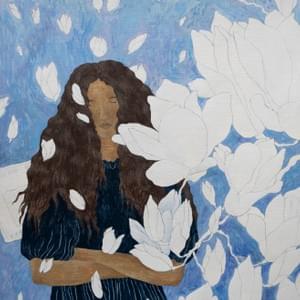 Dream #275. Magnolia. Pencil & acrylic on paper. 14.5 x 11.5 " in Dream #275. Magnolia. Pencil & acrylic on paper. 14.5 x 11.5 " in