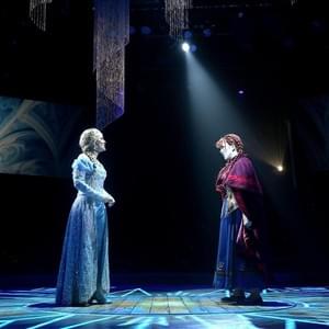 Celeste as Princess Anna and Alyssa Fox in FROZEN at North Shore Music Theatre Celeste as Princess Anna and Alyssa Fox in FROZEN at North Shore Music Theatre