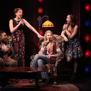 Alyson Kaye Daniel, Courtney Balan, Luba Mason, and Celeste Rose in the Off Broadway production of "Unexpected Joy" at the York Theatre. Alyson Kaye Daniel, Courtney Balan, Luba Mason, and Celeste Rose in the Off Broadway production of "Unexpected Joy" at the York Theatre.