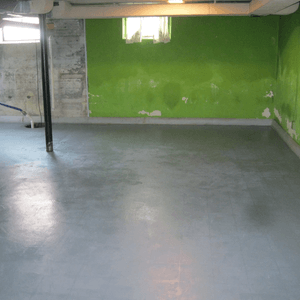 A Clean Basement Floor After a Major Heating Oil Leak A Clean Basement Floor After a Major Heating Oil Leak