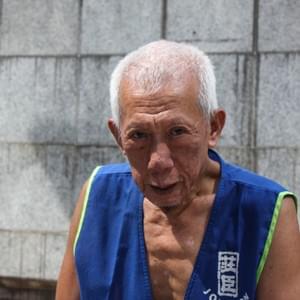 "I was a labor worker who renovate houses when i was young. now I am old now and i have to work for garbage company because I don’t have strength anymore. There are nothing special or impressive happens in my life. Why? because I am just someone who deals with garbage everyday, what special things can ever happen to me? Every day I just work and work and work, non-stop. Nothing impressive in my life could happen. After all, I am just someone who deals with  garbage."