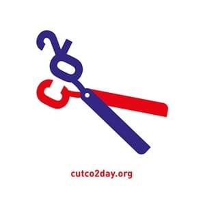 Logo and symbol for an awareness campaign to cut CO2 emissions around the world.