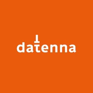 Logo and visual identity design for Datenna, a start-up company offering innovation intelligence on Chinese businesses and organisations via a smart online platform. 2015.