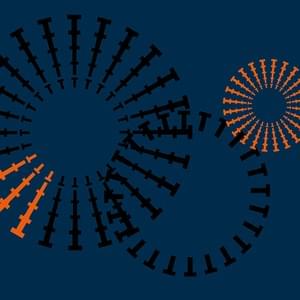 The Datenna form-language represents circles scanning for data.
