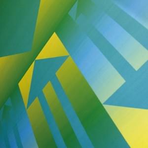 Arrow like shapes the visuals.