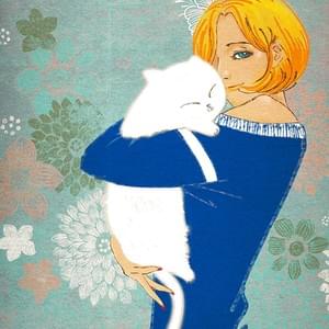 抱猫的女孩 抱猫的女孩