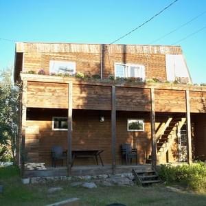 Calder house exterior and deck - Before Calder house exterior and deck - Before