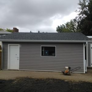 Garage and shed Garage and shed