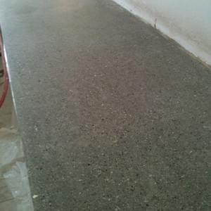 Polished concrete countertop Polished concrete countertop
