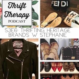 High end goodies Stephanie has in her closet that she thrifted.