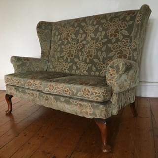 Spring and Pin Upholstery | Two Seater Parker Knoll Spring and Pin Upholstery | Two Seater Parker Knoll