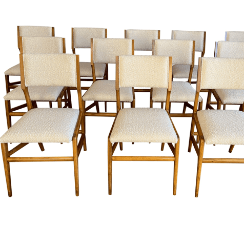 SOLDSet of 12 dining chairs Gio Ponti for Cassina, Italy 1960's  SOLDSet of 12 dining chairs Gio Ponti for Cassina, Italy 1960's